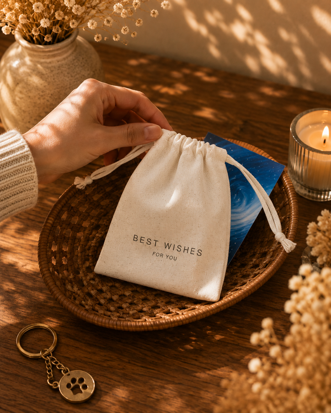 Golden Memory Pet Tag